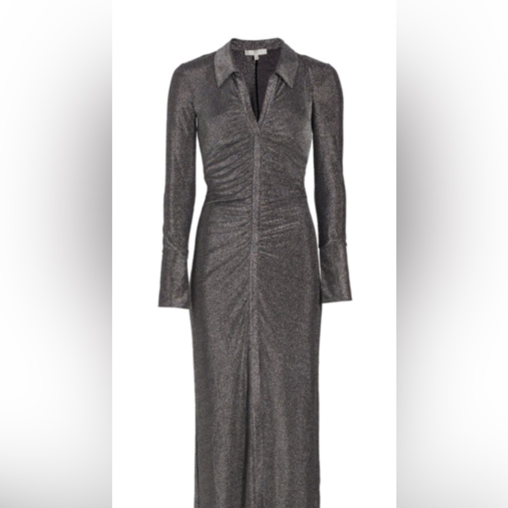 Elegant Metallic Dress WAYF